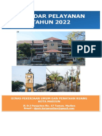 Standar Pelayanan DPUPR Kota Madiun Tahun 2022