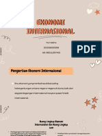 Ekonomi Internasional