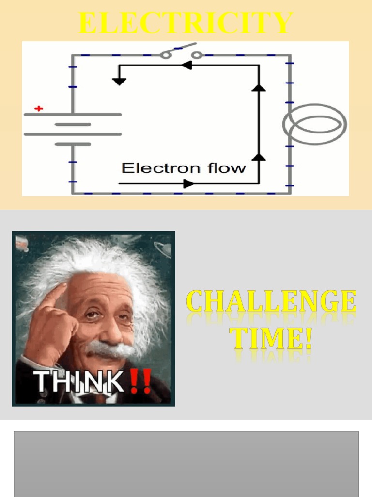 Lesson 20 Electricity Challenge PDF