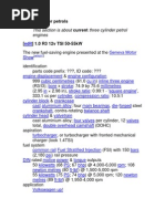 VW Engine Codes and Specifications | PDF | Volkswagen | Car Body Styles