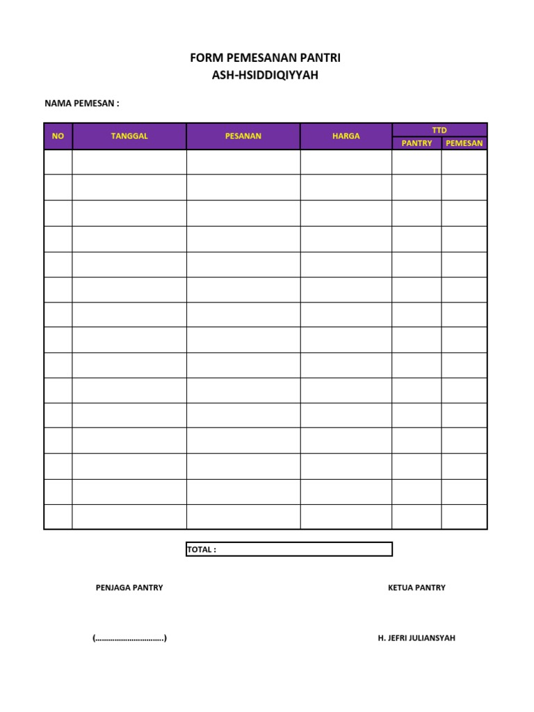 Form Pantry PDF