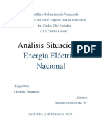 Análisis Situacional, Sistema Electrico de Venezuela