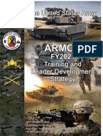 2020-2021 Armor Training and Leader Development Strategy