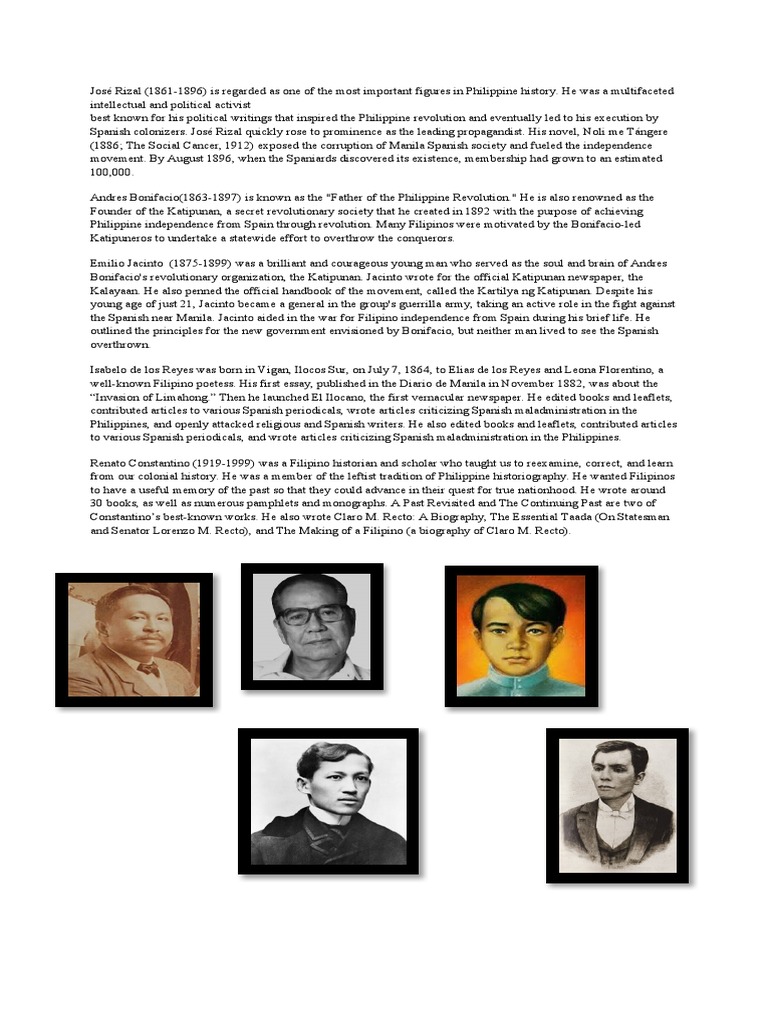 Filipino Thinkers PDF Philippines