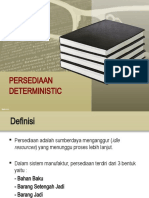 Persediaan Deterministic