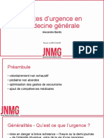 B3 - PPT JNMG - 30092021 - Gestes D'urgence en Médecine Générale-Alexandre Bardis
