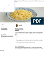 Spaghetti Al Limone