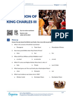 The Coronation of King Charles III American English Teacher