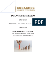 Inflacion en Mexico