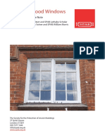 SPAB Technical Advice Note-Repair of Wood Windows