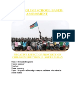 Csec English School Based Assessment