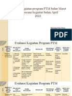 EVALUASI PTM Maret