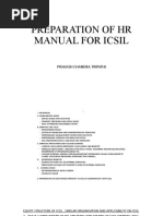 HR Manual-ICSIL