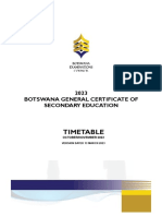 2023 BGCSE Timetable - 13032023 - Final Version
