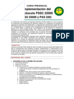 Implementacion Del Esquema FSSC 22000