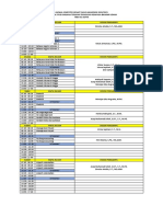 Jadwal Semester Genap Tahun Akademik 2023