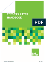 Tax Rates Handbook 2020