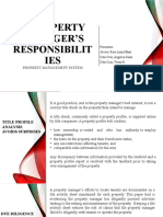 A Property Manager's Responsibilities - GRP.7