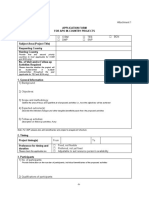 Application Form (In-Country)