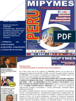 Progra v Cumbre Internacional Mipymes 14 y 15 Set 2011 Lima Peru Set 2011