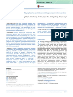 Correlation of Circulating T Lymphocytes and Intracranial Hypertension in Intracerebral