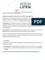 Edital de Selecao CORO UFPR - 2023