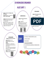 French Knowledge Organiser Allez 1 Unit 1