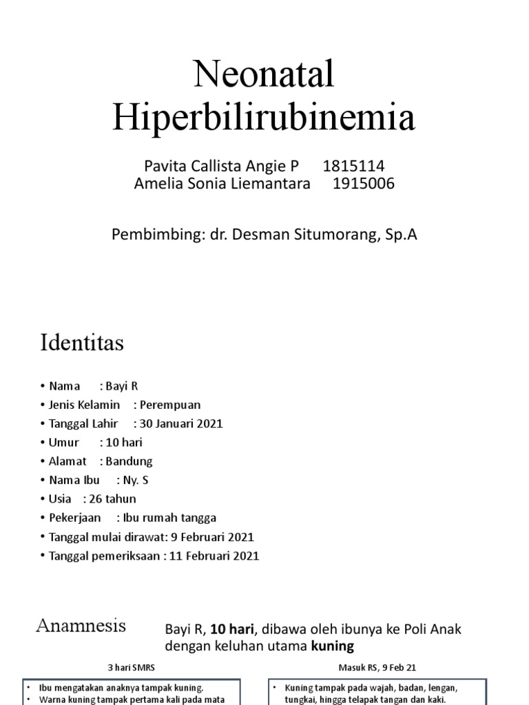 Neonatal Jaundice Pdf