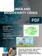 EE2 - Human & Biodiversity Crisis