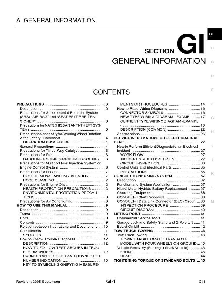 General Information PDF Gasoline Airbag