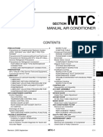 MTC - Manual Air Conditioner