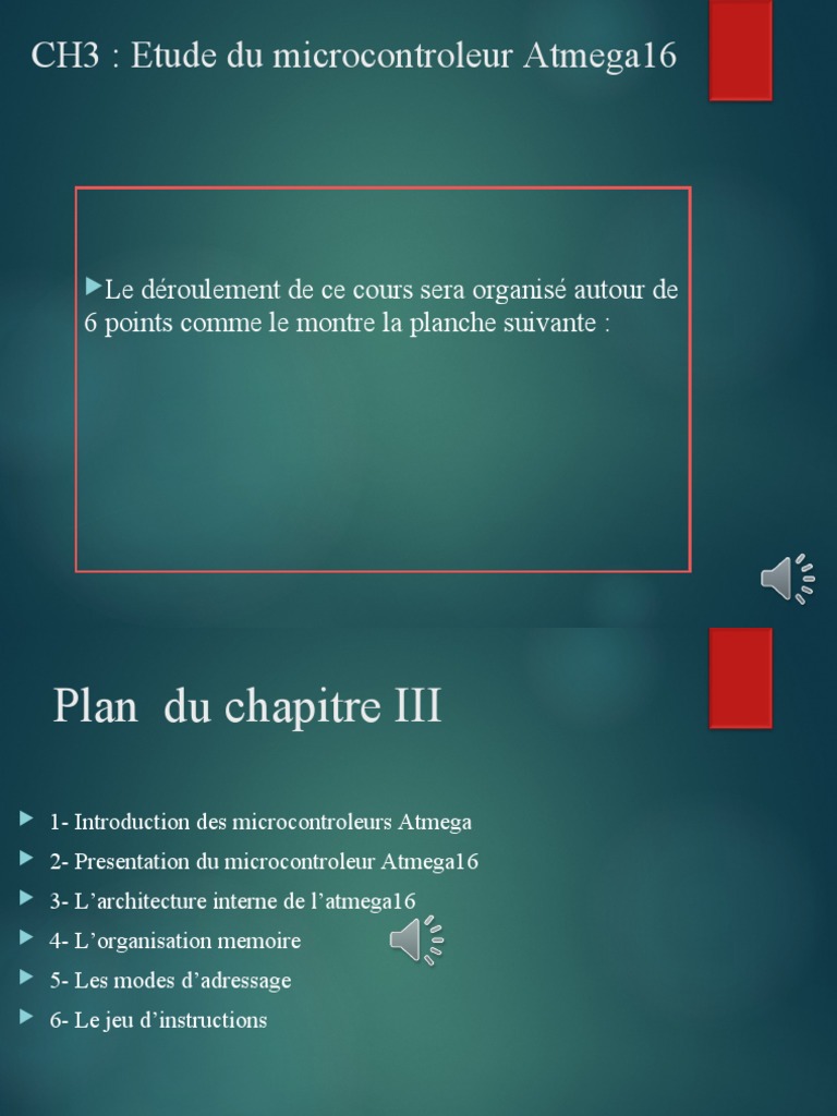 Introduction au microcontrôleur Atmega16 | PDF | Microcontrôleur ...