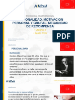 5 Personalidad, Motivacion