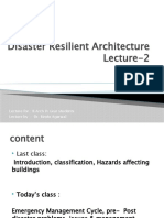 Disaster Resilient Architecture