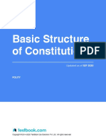 Polity - Basic Structure of Constitution - English - 1601444580