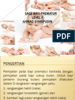 Pijat - Bayi Prematur