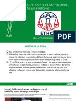 Ethos y Caracter Moral de Las Personas