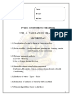 Cy1104 - Engineering Chemistry: Name