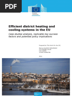 Efficient Distric Heating and Cooling Systems 