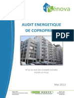 Exemple de Rapport D Audit Energetique Par Senova