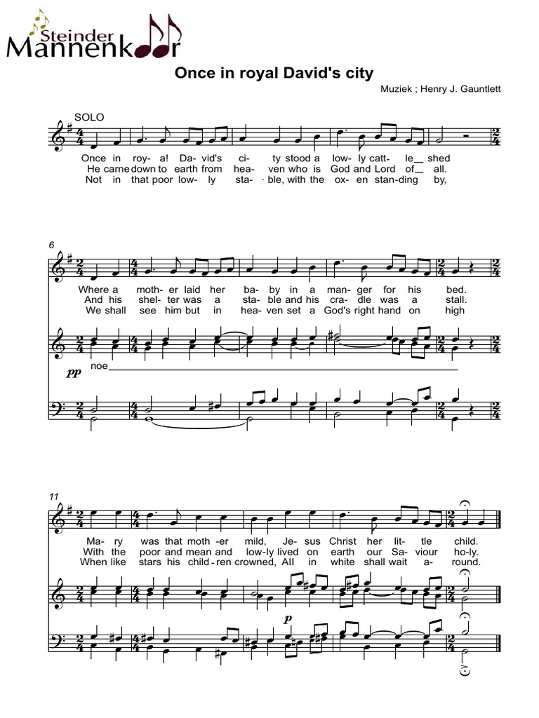 Once in royal davids city pdf