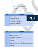 Movers - Unit 4 - Lesson 16 - Bài tập LMS - Keys