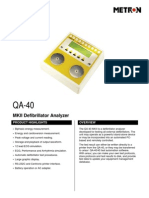 QA-40 MKII Defibrillator Analyzer Product Highlights and Specifications
