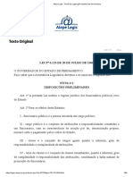 Alepe Legis - Portal Da Legislação Estadual de Pernambuco