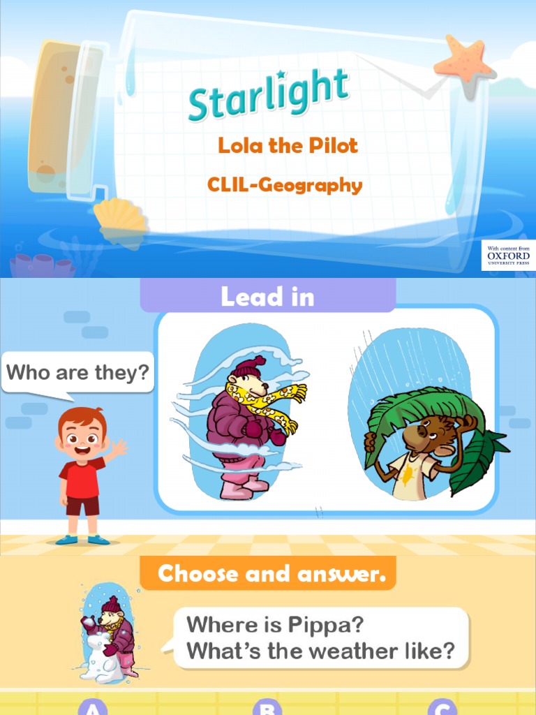 Fiona 11770Lola the Pilot CLILGeography PDF