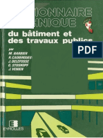 Dictionnaire Technique Du Batiment Et Des Travaux Publics (Traité)