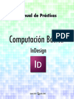 Manual de Prácticas. Computación Básica. InDesign