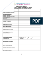 Acta de Reinspeccion Proyectos