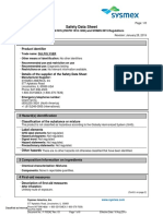 Sulfolyser Safety Data Sheet