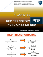 Clase #24 Red Transformada-Funciones de Red